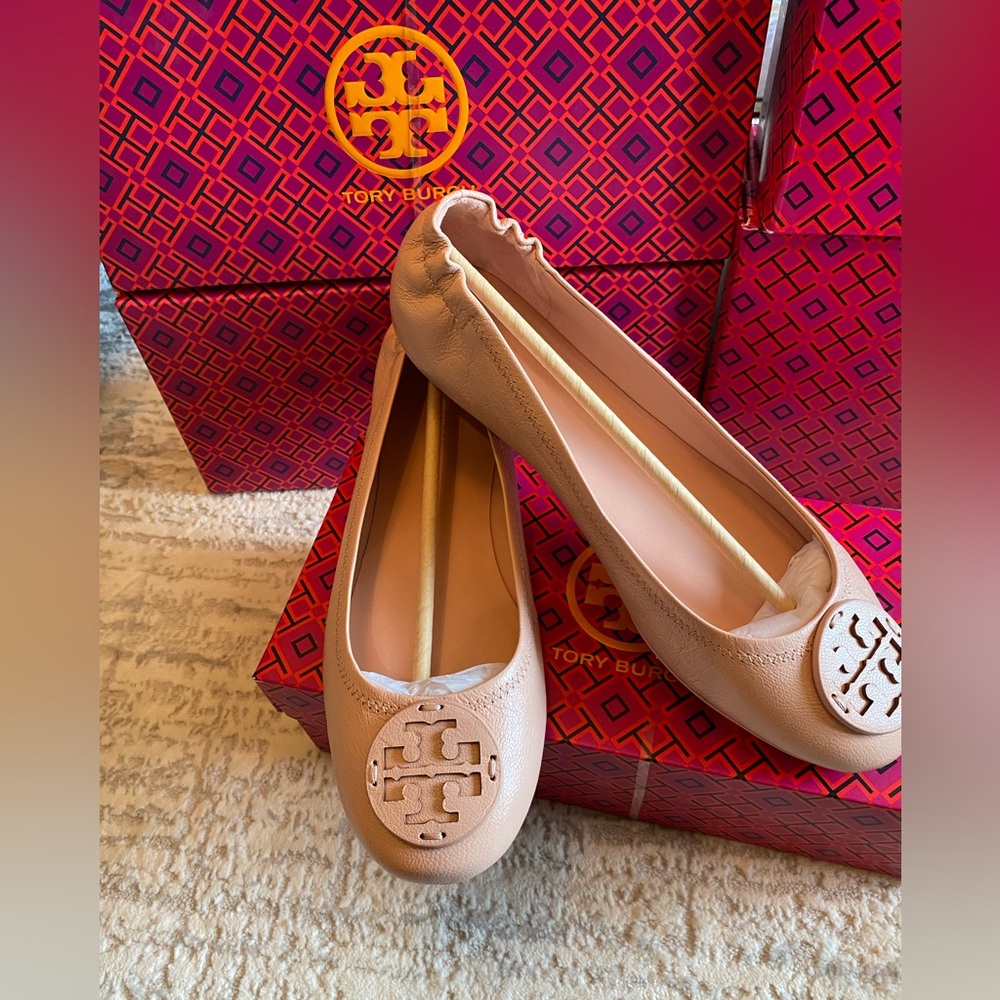 Tory Burch Minnie Travel Ballet Flats